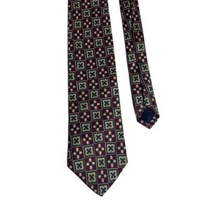 Vintage Brooks Brothers Makers Pure Silk Tie Quiet Luxury Old Money Made in USA